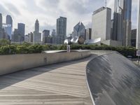 Chicago Cityscape: Exploring Modern Architecture during the Day