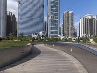 Chicago Cityscape: Exploring Modern Architecture during the Day