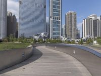 Chicago Cityscape: Exploring Modern Architecture during the Day
