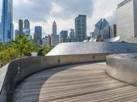 Chicago Cityscape: Exploring Modern Architecture during the Day