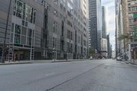 Chicago Downtown: Cityscape on a Sunny Day