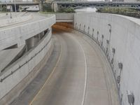 Chicago: High Angle View of Concrete City Street