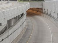 Chicago: High Angle View of Concrete City Street