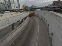 Chicago: High Angle View of Concrete City Street