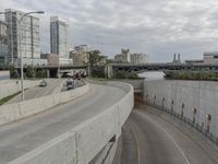 Chicago: High Angle View of Concrete City Street