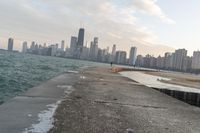 Chicago, Illinois Cityscape: Daytime Skyline From Above