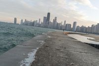 Chicago, Illinois Cityscape: Daytime Skyline From Above