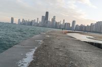 Chicago, Illinois Cityscape: Daytime Skyline From Above