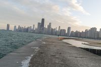 Chicago, Illinois Cityscape: Daytime Skyline From Above