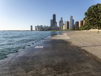 Cityscape of Chicago, Illinois with Modern Architecture and Coastal Views