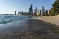 Cityscape of Chicago, Illinois with Modern Architecture and Coastal Views