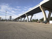 Chicago, Illinois Cityscape: Straight Down the Road