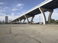 Chicago, Illinois Cityscape: Straight Down the Road