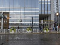 Chicago Illinois Office Building with Glass Facade 001