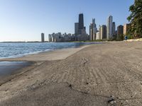 Chicago, Illinois: A Straight Road Towards the City Skyline