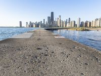 Straight Down the Road in Chicago, Illinois