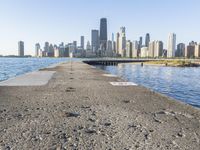 Straight Down the Road in Chicago, Illinois