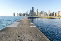 Straight Down the Road in Chicago, Illinois