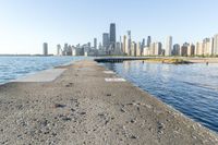 Straight Down the Road in Chicago, Illinois