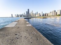 Straight Down the Road in Chicago, Illinois