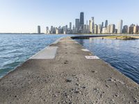 Straight Down the Road in Chicago, Illinois