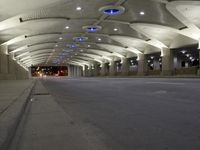 Chicago at Night: City Lights and Subway