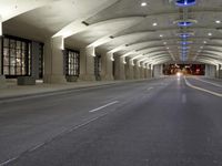 Chicago at Night: City Lights and Subway