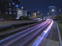 Chicago Night Cityscape: A Metropolis Aglow with Lights