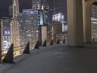 Chicago Night Cityscape: Overlooking the Metropolis