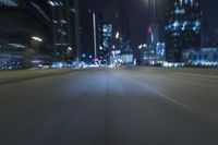 Nighttime Cityscape in Chicago, Illinois