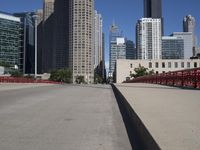 Chicago Skyline: Clear Sky Day in the City
