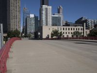 Chicago Skyline: Clear Sky Day in the City