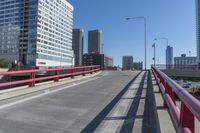 Chicago Skyline at Daytime with Urban Transportation and Skyscrapers