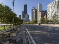 Chicago Skyline in USA