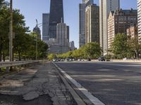 Chicago Skyline in USA