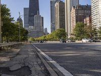 Chicago Skyline in USA