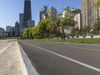 Chicago Skyline with Modern Architecture on a Clear Sky Day