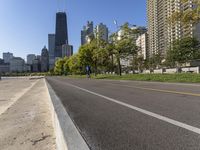 Chicago Skyline with Modern Architecture on a Clear Sky Day