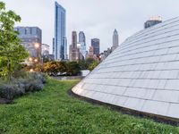 Chicago Skyline and Modern Architecture in USA