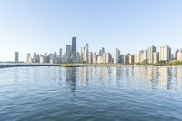 Chicago Skyscrapers: Downtown under a Clear Sky