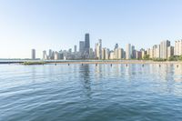 Chicago Skyscrapers: Downtown under a Clear Sky