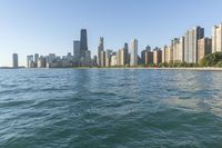 Chicago Skyscrapers: Downtown under a Clear Sky