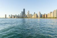 Chicago Skyscrapers: Downtown under a Clear Sky