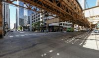 Chicago Urban Crosswalk and Traffic Light