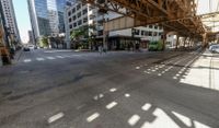 Chicago Urban Crosswalk and Traffic Light