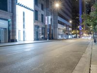 Chicago USA Night Modern Architecture 001