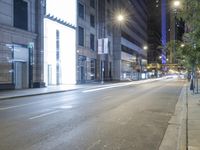 Chicago USA Night Modern Architecture 002