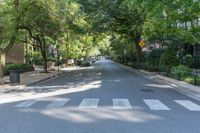 Chicago USA Residential Asphalt Road