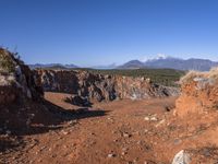 China Landscape Mountains in National Park