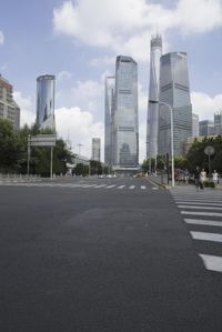 China: Shanghai Urban Highrise Skyscrapers